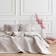 Cover with pillowcases "Hugo", size 230x250 cm, color light gray