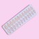 Falbled nails, 24 pcs, with adhesive plates, form of almonds, matte/holography, beige color