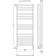 Terminus heated towel rail "Yenisei" P15, 500x1300 mm, Sensor Quick Touch, Chrome