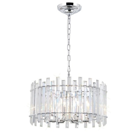 Suspendor Lamp Citilux "Ingvar" CL334161, 46x46x48 cm, 6x60W, E14, color gray