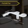 Zein toilet lining, with stream supply, pressure adjustment, 2 modes