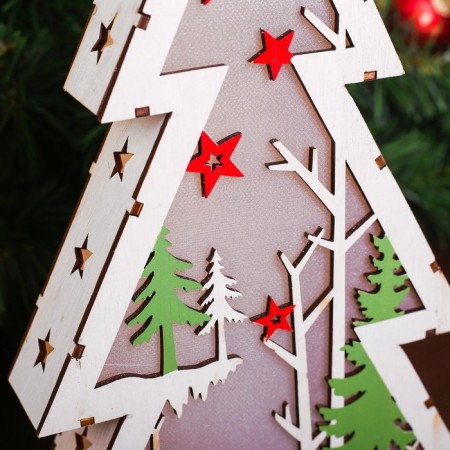 Big Christmas tree lighting decor-3