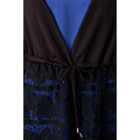 Cardigan female, size 42, black color-5