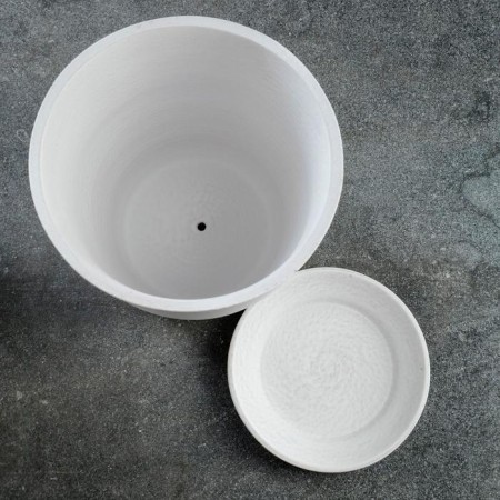 Flower pot 3 l prestige white # 2-2