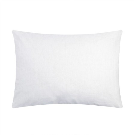 Pillowcase Ethel 50x70 cm, white color, 100% cotton, whip bleach, 120 g/m2