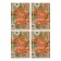 A set of nameplate "wishes" patterns, 5 types, 20 pieces, 5.5 x 8 cm