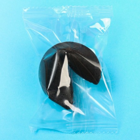 Cookies with a prediction “black, like your thoughts”, 1 pc.-2