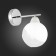 Wall lamp EVOLUCE. Sle102701-01. Giorte. 1x40 W, E14, 14x22.5 cm, chromium color