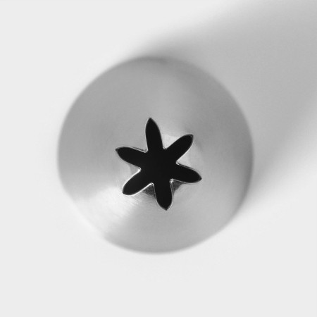 Konfinett Konfinett Nazadka “Closed Star”, D = 3 cm, Exit 0.3 cm, stainless steel-2