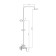 Shower system Rush ST4235-10, tropical shower, hand watering can, chrome