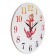Wall clock, series: interior, "anchor", discrete move, d-23.5 cm
