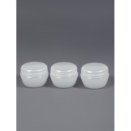 Storage jar, 20 ml, packing - 3 pcs, white color-1