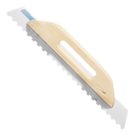 Glade "Remocolor" 27-0-110, stainless steel, wood, tooth 10x10 mm, 480x125 mm