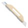 Glade "Remocolor" 27-0-110, stainless steel, wood, tooth 10x10 mm, 480x125 mm