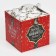Confectionery box with a window, a chest, "Christmas post" 20 x 20 x 20 cm, New Year