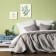 Cover with pillowcases "Belli", size 230x250 cm, color gray color