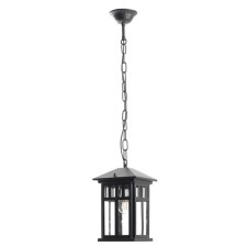Garden-park lamp Feron PL675, IP44, E27, 60 W, 155x155x730 mm, black color