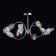 Olympia chandelier, size 73x35.5x73 cm, 320W 8xe14