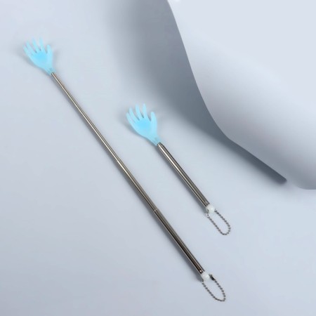 Massage - Chesalka, universal, with a sliding handle, with a suspension, 18.5/44.5 cm, color mix-1