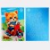Puzzles wooden figured children's “Cat on a moped”, 96 elements