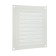 Ventilation grate "Space" luxury RM1515, 150 x 150 mm, with a grid, metal, white