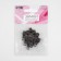 Automatic castle for metal zippers, No. 3, 10 pcs, black nickel color
