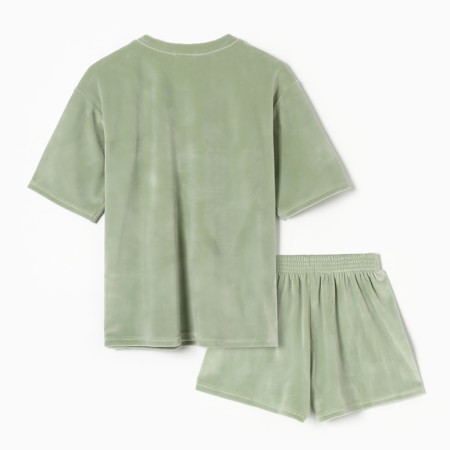 Women's costume (T -shirt and shorts) KAFTAN PLUSHY p. 48-50, green-8