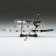 Suv. Product Katana 3V1 on a stand, scabbard wood, white smoke gloss 51/77/104cm