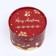Box "Merry Christmas and Happy New Year" hooked without a window 13 x 8.5 cm