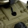 The radio -controlled “fighter” tank works on the battery, shoots hydrogel bullets, green color