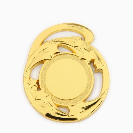 Medal for applying 187 "Stars" diam 5 cm. Color of evil. Without a tape-1