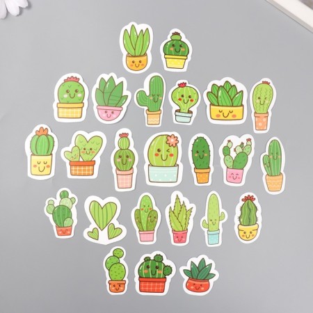Stickers Stickers for Scrapbooking "Cactus" 9-348