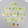 Stickers Stickers for Scrapbooking "Cactus" 9-348