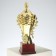 Cup 184a, award figure, gold, plastic stand, 29 × 14 × 9.5 cm.