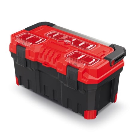 Tool box, 55.5 × 28.5 × 27 cm, multifunctional, plastic, "Titan plus"