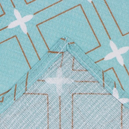 A towel 35x60cm crosses, blue, waffle, 120 g/m2, cotton 100%-3