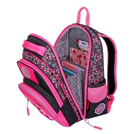 Frame backpack 39 x 29 x 17 cm, Across 230, pink ACR22-230-6-4