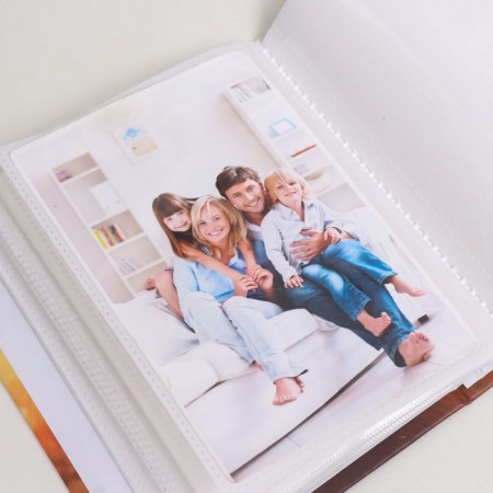 Photo album in 100 photos 10x15 cm, plastic. sheets "Cute Foxy" Dawn-4