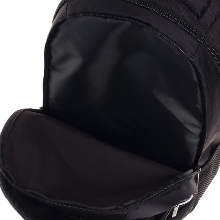 School backpack 42 x 30 x 20 cm, ergonomic back, Hatber sreet "Cosmos", black NRK_75071-7