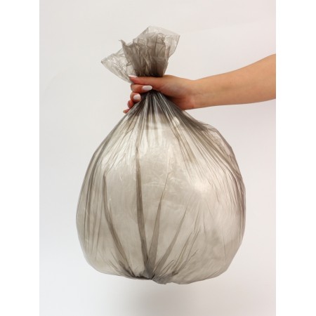 Garbage bags in the roll "Upak Land" 60 l, black, PND, 9 μm, 55 x 70 cm. 20 pcs.-4