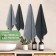 A set of towels "Bookle", size 50x80 cm - 2 pcs, 70x130 cm - 2 pcs, color gray