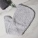 Cup with a button for drying the hair of the share "Tenderness", microfiber, color mix