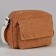 Teddy Cross-Bodi plush bag, beige color