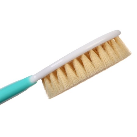 A set of combs with nylon bristles m & in, the color is turquoise-3
