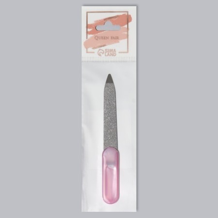 Metal file for nails, 9 cm, color mix-3