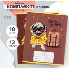 A set of notebooks of 10 pieces, 12 sheets in Calligrata Call 