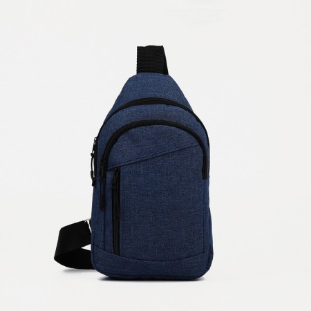 Squint bag ZFTS, textiles, blue color