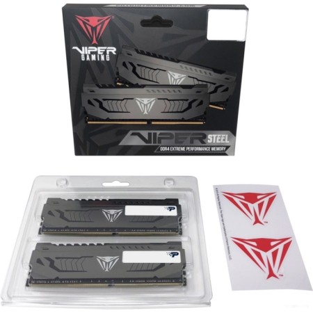RAM PATRIOT DDR4 64GB (2x32GB) 3200MHz Viper Steel (PVS464G320C6K)-13