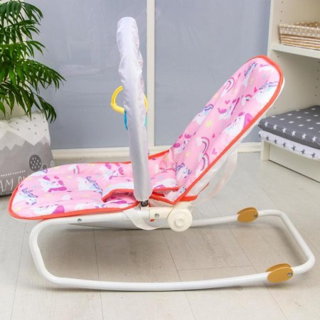 Shakelong - rocking chair for newborns "Magic Pony", game arc, toys mix-7