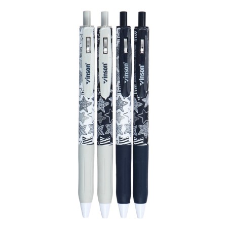 Automatic ballpoint handle 0.7mm blue oil, vinson, razin. Keep. (barcode on a piece) 10534-1
